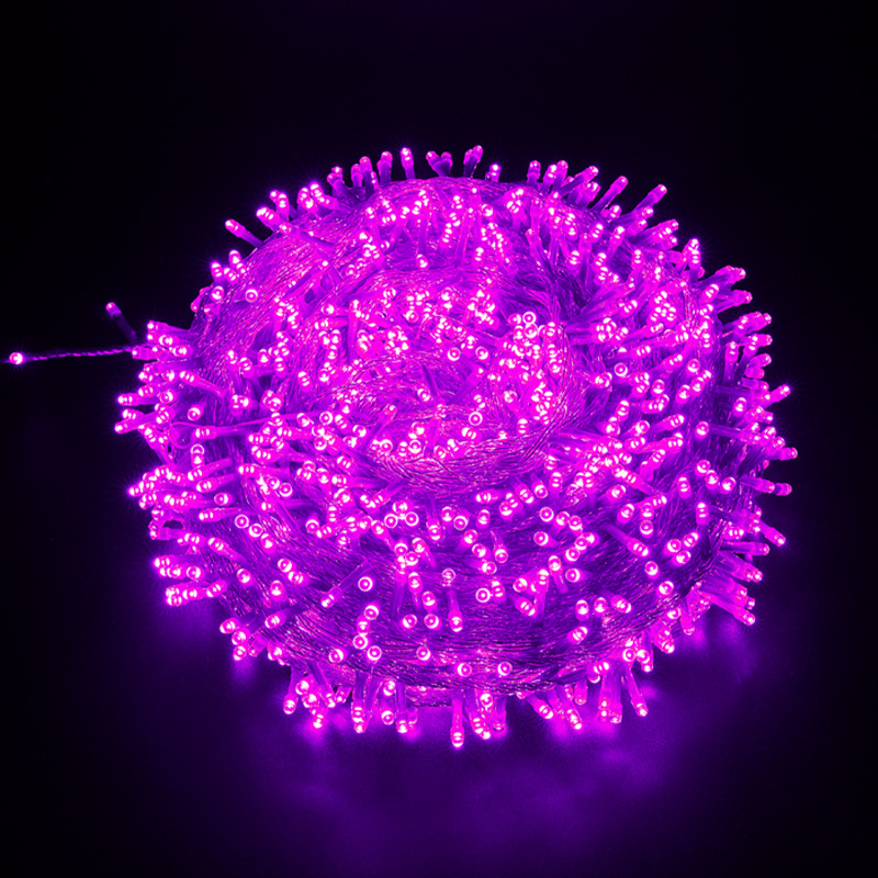 Kalėdinės LED girliandos lauko naudojimui, IP65, reguliuojamas šviesumo lygis, 220V