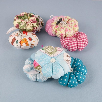 ķirbja formas šūšanas adatu turētājs – DIY adatu ievietošana un diegu uzglabāšana, plaukstas locītavas spilvens, karikatūru stils, zīmols D&D, iepakojums 1 gab., bruto svars 0,028 kg