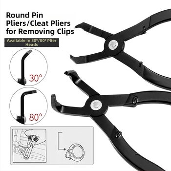 Kliešte na demontáž vnútorných panelov auta — protišmyková rukoväť z PVC, oceľ s uhlíkom