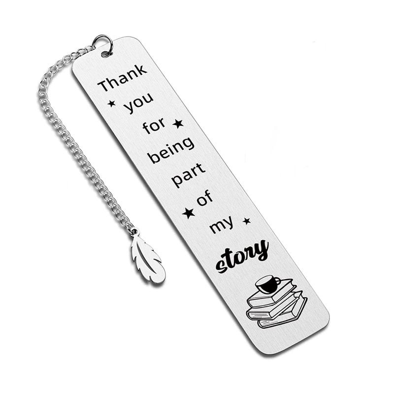 Μεταλλικοί σελιδοδείκτες από ανοξείδωτο ατσάλι με χάραξη, χάραξη με λέιζερ, προσθήκη λογότυπου, δημιουργικά και καλλιτεχνικά δώρα, σελιδοδείκτες από τιτάνιο.