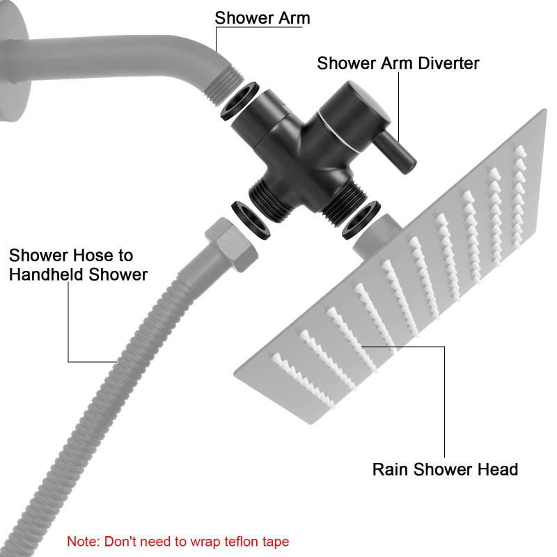 Триходов ъглов вентил конвертор – мед, хромирана повърхност, въртящо се свързване, 0–100°C