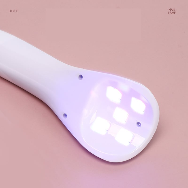 Didmeninė nešiojama nagų lempa su mikro sąsaja, išmaniuoju jutikliu, ilgu baterijos veikimo laiku, greitai džiūstančiu LED nagų formavimo įrenginiu