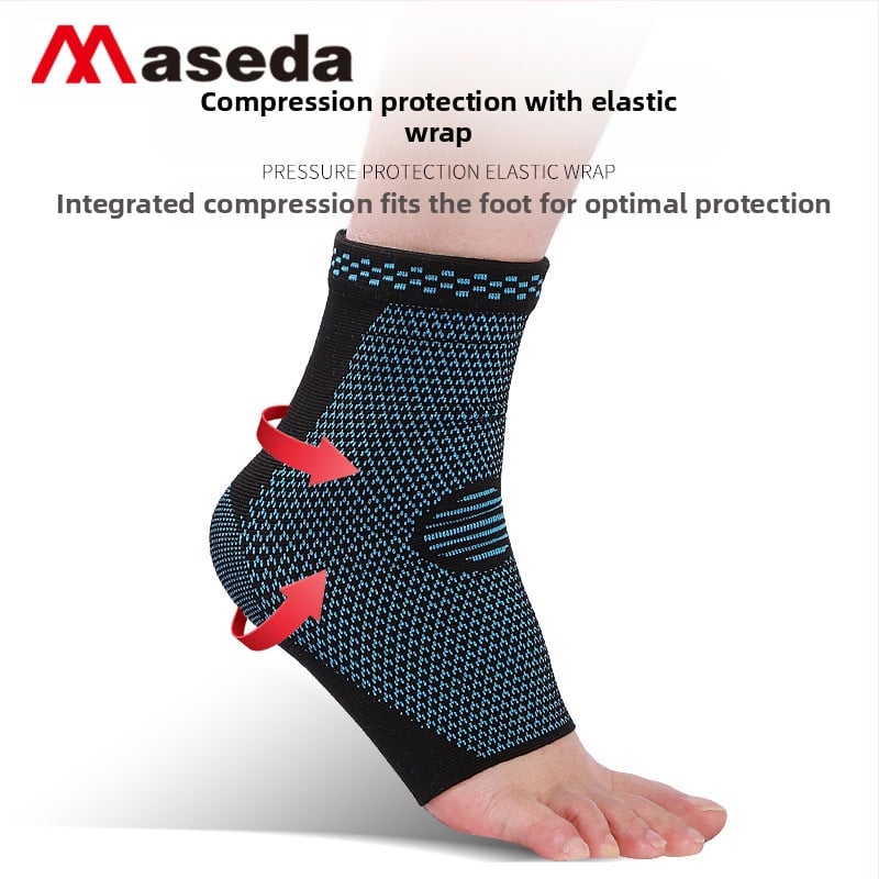 Max najlonska zaštita gležnja za košarku – elastična, prozračna pletena zaštita