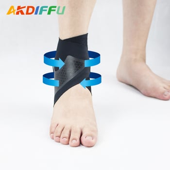 Zaštita gležnja za sportove, materijal za ronjenje, brend Acco Diffie, zaštitni dio: gležanj, pogodno za nogomet, trčanje i vožnju bicikla