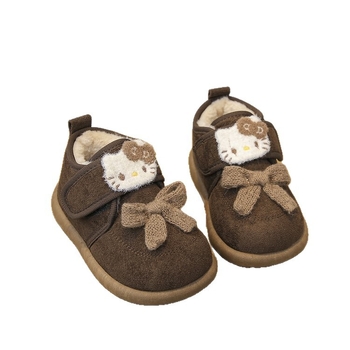 Gyerek téli cipő fleece béléssel, gumitalppal, vastag dizájn, uniszex, 4–16 éveseknek