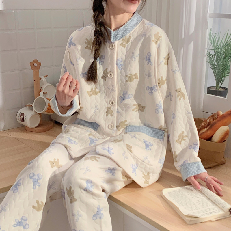 Nėščiųjų žiemos kardigano komplektas – oro medvilnės sendvičio audinys, minimalistinis kasdienis stilius, 100% poliesteris, ilgos rankovės, tankus audinys 251–300 g/m2