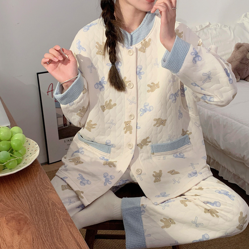 Nėščiųjų žiemos kardigano komplektas – oro medvilnės sendvičio audinys, minimalistinis kasdienis stilius, 100% poliesteris, ilgos rankovės, tankus audinys 251–300 g/m2