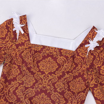 Naistele renessansi kuningannade kleit — linane alus elastaani ja polüesteriga, lavakostüüm, 18–24-aastastele, välja antud 2022 talvel