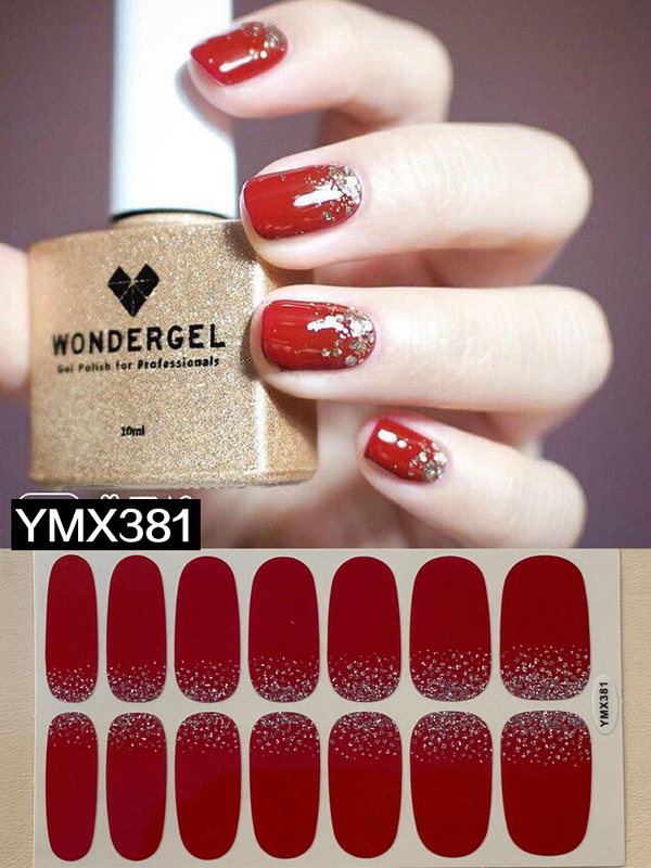 Nauji leopardo rašto nagų lipdukai, atsparūs vandeniui ir ilgai išliekantys, 14 lipdukų, nagų dekoracijos, ekologiški lipdukai, YMX369-405