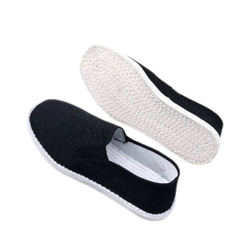 Audiniai plokštiniai bateliai su apvaliu pirštu, Slip-On, tūkstančio sluoksnių pada, kvėpuojantys