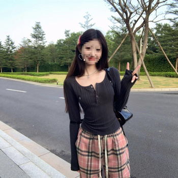 Majica s kapuljačom, casual stil, dugi rukavi, okrugli izrez, uski kroj