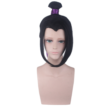 Perucă cosplay, model PL-513, fibre sintetice de înaltă temperatură, procesare mecanică, pentru bărbați, stil costum