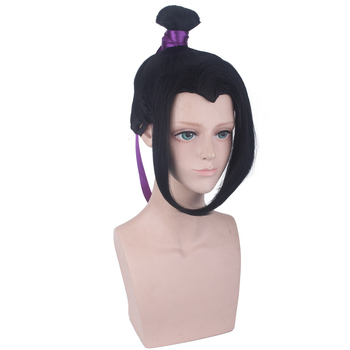 Perucă cosplay, model PL-513, fibre sintetice de înaltă temperatură, procesare mecanică, pentru bărbați, stil costum