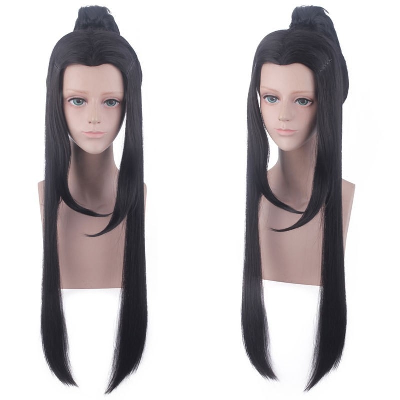 Perucă cosplay, model PL-513, fibre sintetice de înaltă temperatură, procesare mecanică, pentru bărbați, stil costum