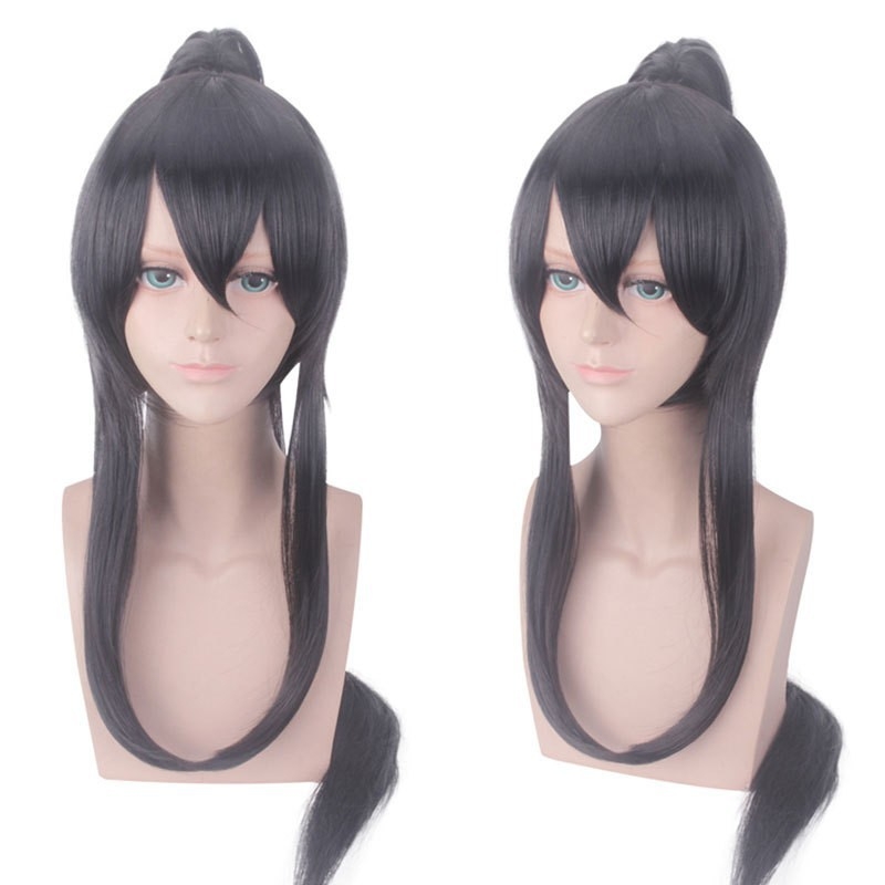 Perucă cosplay, model PL-513, fibre sintetice de înaltă temperatură, procesare mecanică, pentru bărbați, stil costum