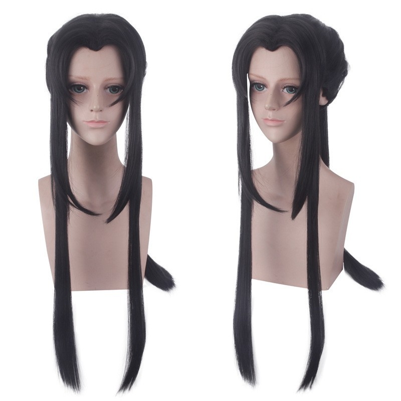 Perucă cosplay, model PL-513, fibre sintetice de înaltă temperatură, procesare mecanică, pentru bărbați, stil costum