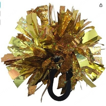 Gyerekek előadáshoz: hajkör és virágos karkötő a csuklón, PET, kézzel készített, rekvizit cheerleading