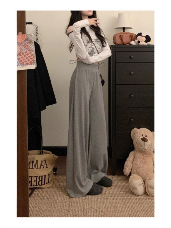 Nėščiosioms skirtos kelnės, laisvas kirpimas, pilvo palaikymas, mikroelastingumas, poliesteris, pavasaris 2025