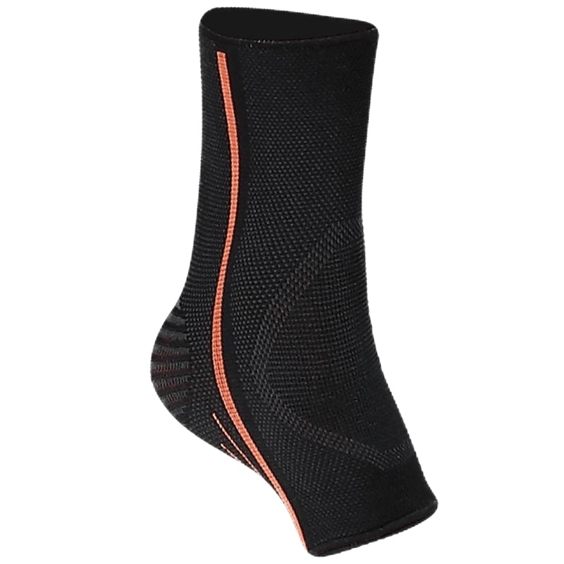 Endurance Sporto kulkšnies palaikymo pora – anti-suspaudimas, elastinis kulkšnies įtvaras tinkamas bėgimui ir krepšiniui; Medžiaga: 68% nailonas, 24% latekso siūlai, 8% spandeksas