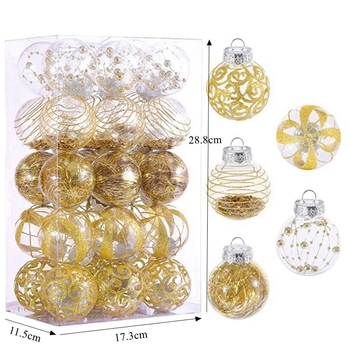 Laitao пластмасови коледни топки — полупроцес: ръчно-механичен; IP авторизация: Няма