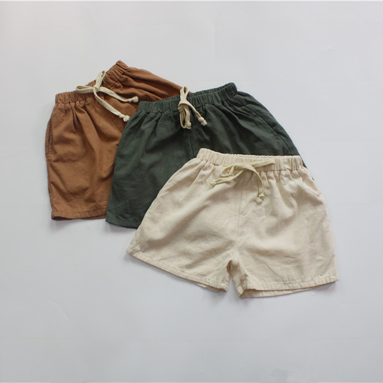 Dječje šorceve, korejskog stila, pamuk, elastična struka, unisex, ljeto