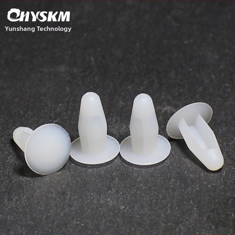 Naylon kniede PCB un iekārtu plākšu piestiprināšanai – LRD-04, Materiāls: naylons, Kniedes tips