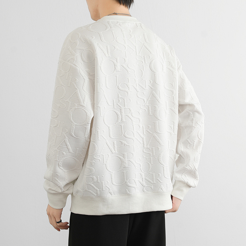 Džemperis ar garām piedurknēm, apaļš kakla izgriezums, brīvs piegriezums, 100% poliesteris