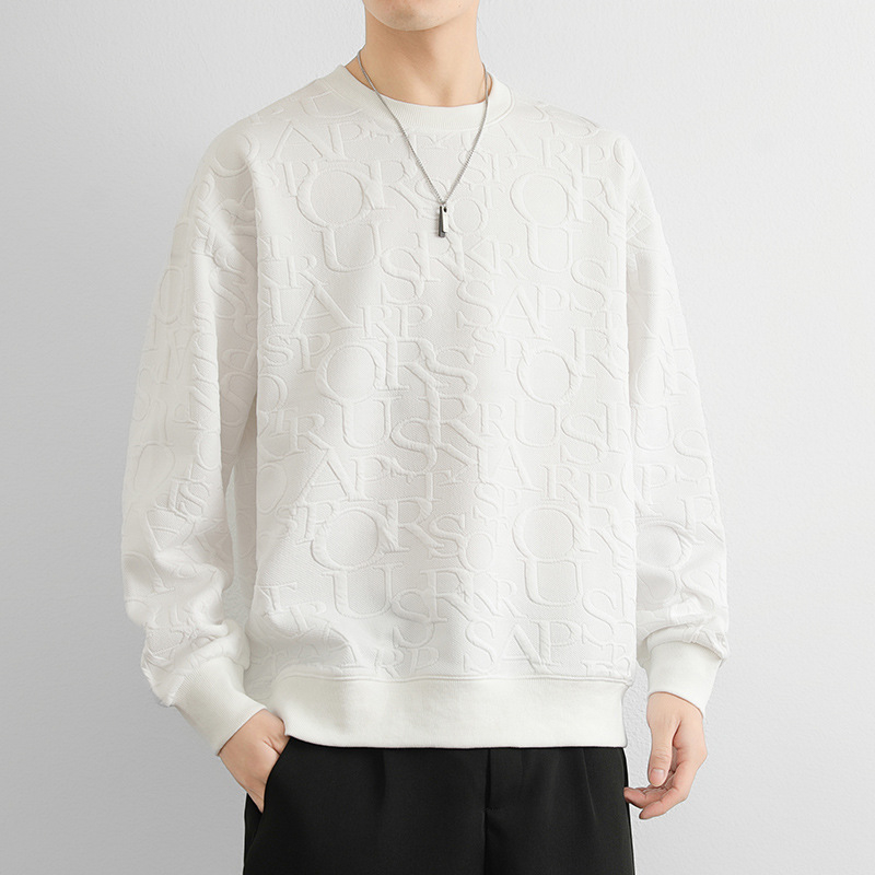 Džemperis ar garām piedurknēm, apaļš kakla izgriezums, brīvs piegriezums, 100% poliesteris