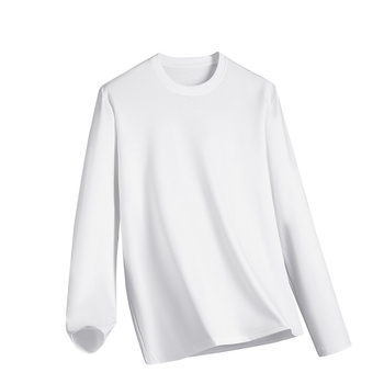 Unisex pikkade varrukatega T-särk, merceriseeritud puuvill, ümmargune kaelus, vaba lõige