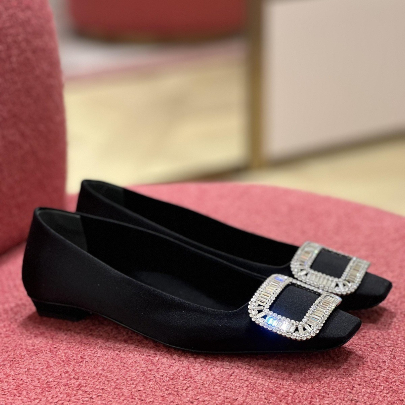 CHAOFUREN Női Mary Jane lapos cipő – szatén felsőrész, négyszögletes orr, alacsony sarok (<3 cm), belső juhbőr