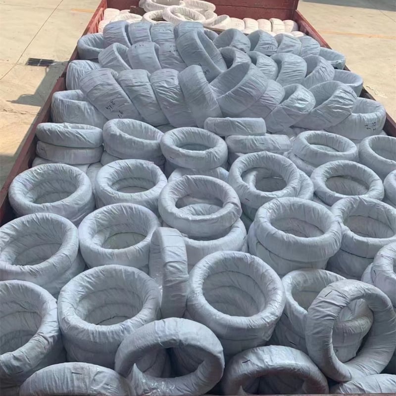 Puha rozsdamentes acél huzal, hidrogén-anneált, 304/316/202/201, 2B fényes felület, egyenesítés-polírozás-elektrogalvanizálás