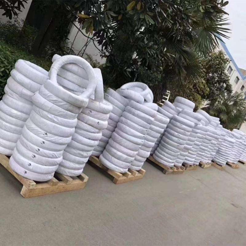 Puha rozsdamentes acél huzal, hidrogén-anneált, 304/316/202/201, 2B fényes felület, egyenesítés-polírozás-elektrogalvanizálás