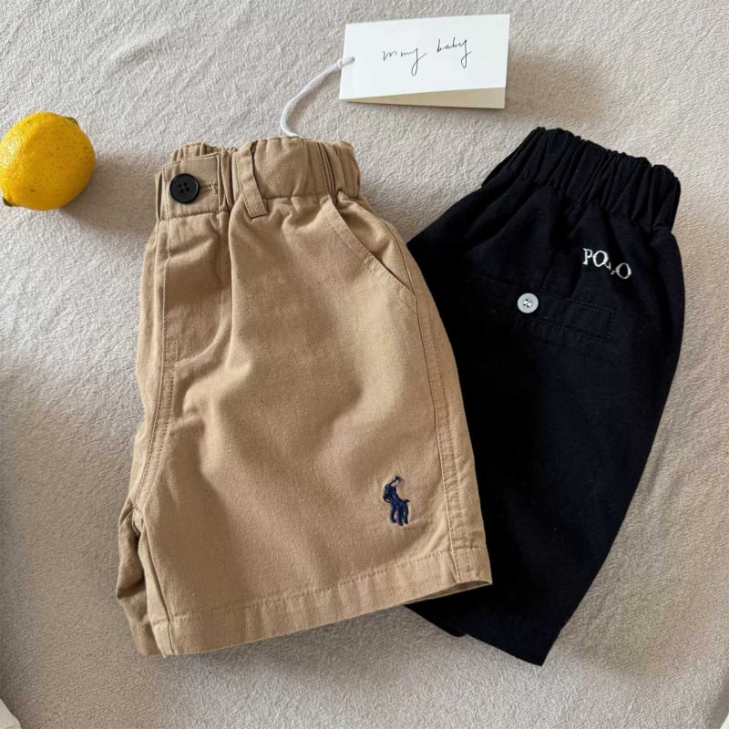 Παιδικά τζιν σορτς — ιαπωνικό στυλ, 95% βαμβάκι, μεσαία μέση, καλοκαίρι 2025, για ηλικίες 1–3 ετών