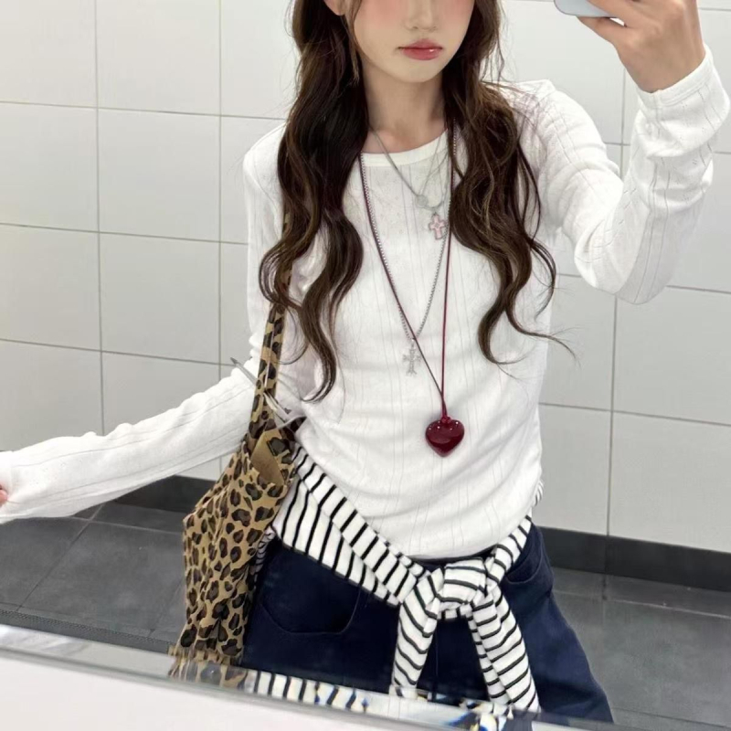 Bez rukava T majica od Mulberry svile, okrugli izrez, A-linija, stil Royal Sister