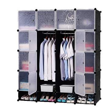 Összecsukható gardrób cipősszekrénnyel | Anyag: Műanyag | Modell: 001 | Márka: Yichao | Stílus: Egyszerű és Modern