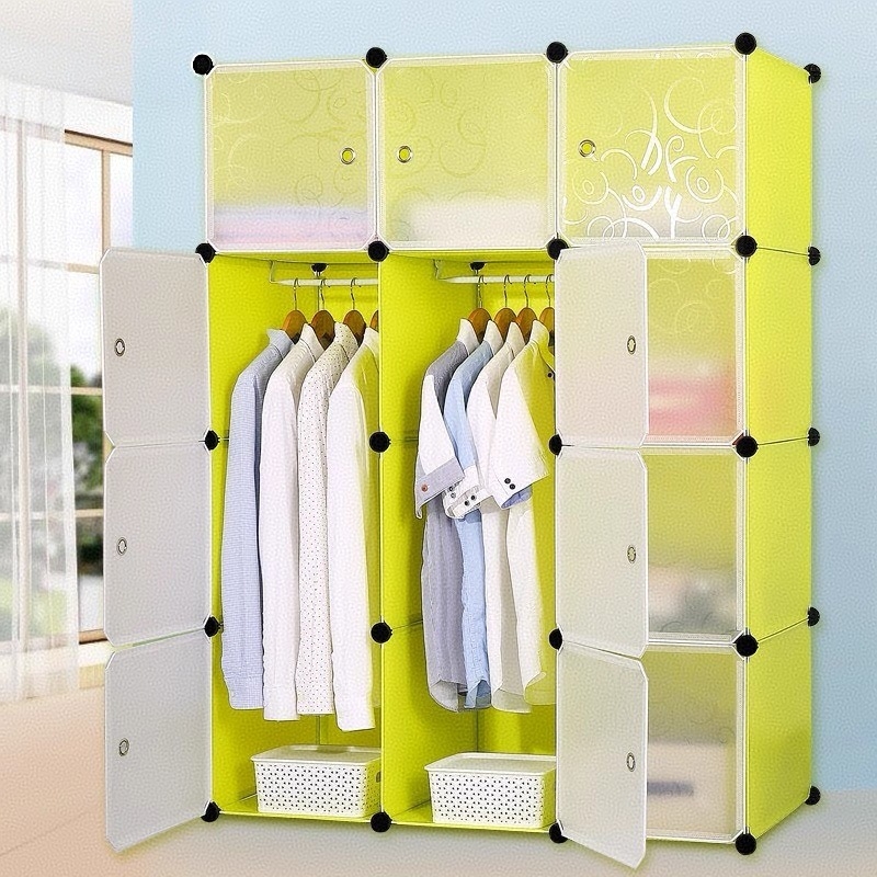 Összecsukható gardrób cipősszekrénnyel | Anyag: Műanyag | Modell: 001 | Márka: Yichao | Stílus: Egyszerű és Modern