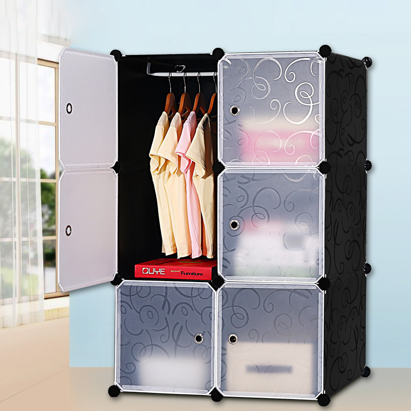 Összecsukható gardrób cipősszekrénnyel | Anyag: Műanyag | Modell: 001 | Márka: Yichao | Stílus: Egyszerű és Modern