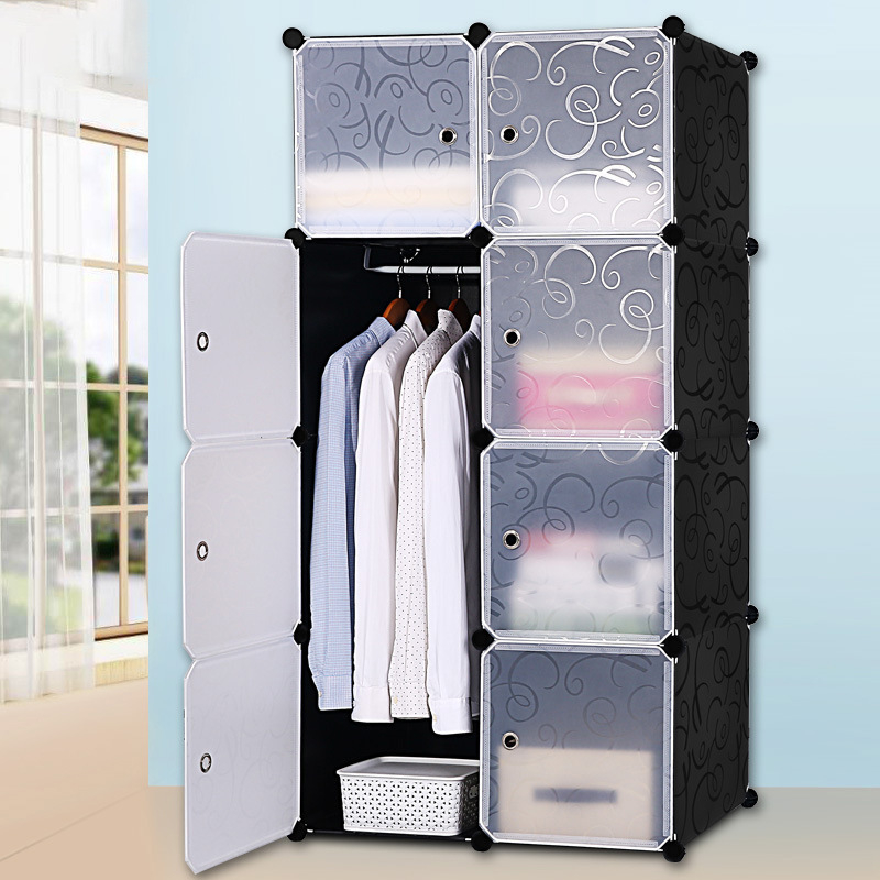 Összecsukható gardrób cipősszekrénnyel | Anyag: Műanyag | Modell: 001 | Márka: Yichao | Stílus: Egyszerű és Modern