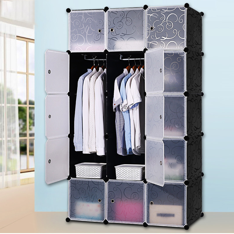 Összecsukható gardrób cipősszekrénnyel | Anyag: Műanyag | Modell: 001 | Márka: Yichao | Stílus: Egyszerű és Modern