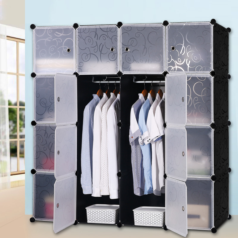 Összecsukható gardrób cipősszekrénnyel | Anyag: Műanyag | Modell: 001 | Márka: Yichao | Stílus: Egyszerű és Modern