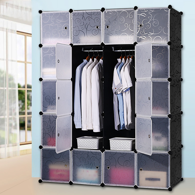 Összecsukható gardrób cipősszekrénnyel | Anyag: Műanyag | Modell: 001 | Márka: Yichao | Stílus: Egyszerű és Modern