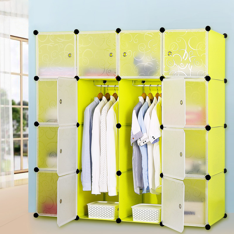 Összecsukható gardrób cipősszekrénnyel | Anyag: Műanyag | Modell: 001 | Márka: Yichao | Stílus: Egyszerű és Modern