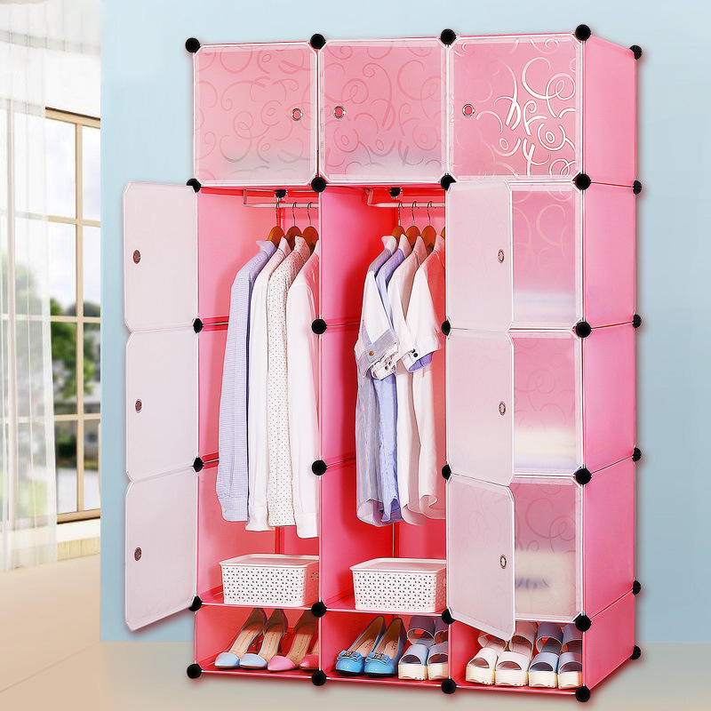 Összecsukható gardrób cipősszekrénnyel | Anyag: Műanyag | Modell: 001 | Márka: Yichao | Stílus: Egyszerű és Modern