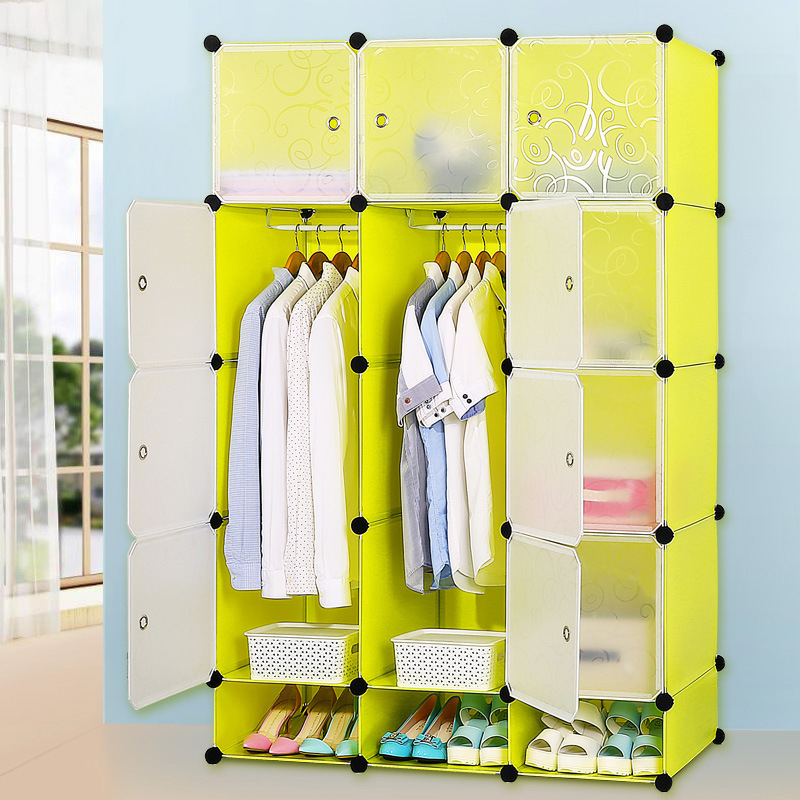 Összecsukható gardrób cipősszekrénnyel | Anyag: Műanyag | Modell: 001 | Márka: Yichao | Stílus: Egyszerű és Modern