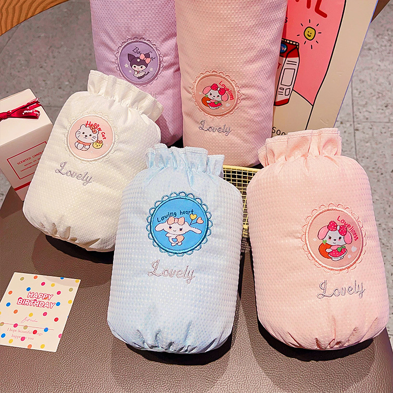 Vaikų atsparus vandeniui rankovių gaubtas su ilgu dizainu, animacinis raštas, unisex, amžius 0–13 metų, žiemos pavasario rudens sezonai, Kumquat