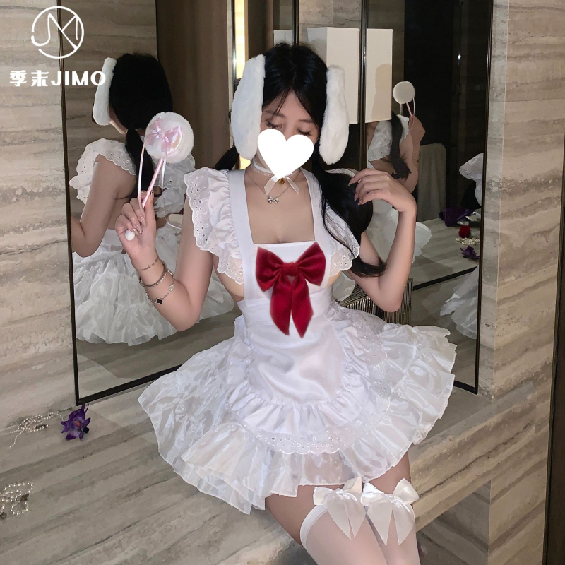Cheongsam cosplay pregača za žene, najlon tkanina, 90–95% poliester