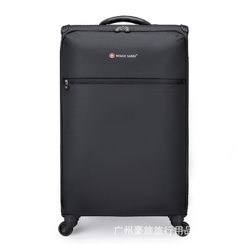 Üliväike kerge reisikohver universalsete ratastega, tõmblukuga avamine, tavaline paroolilukk, Oxford kangas, kaal 2,51 kg