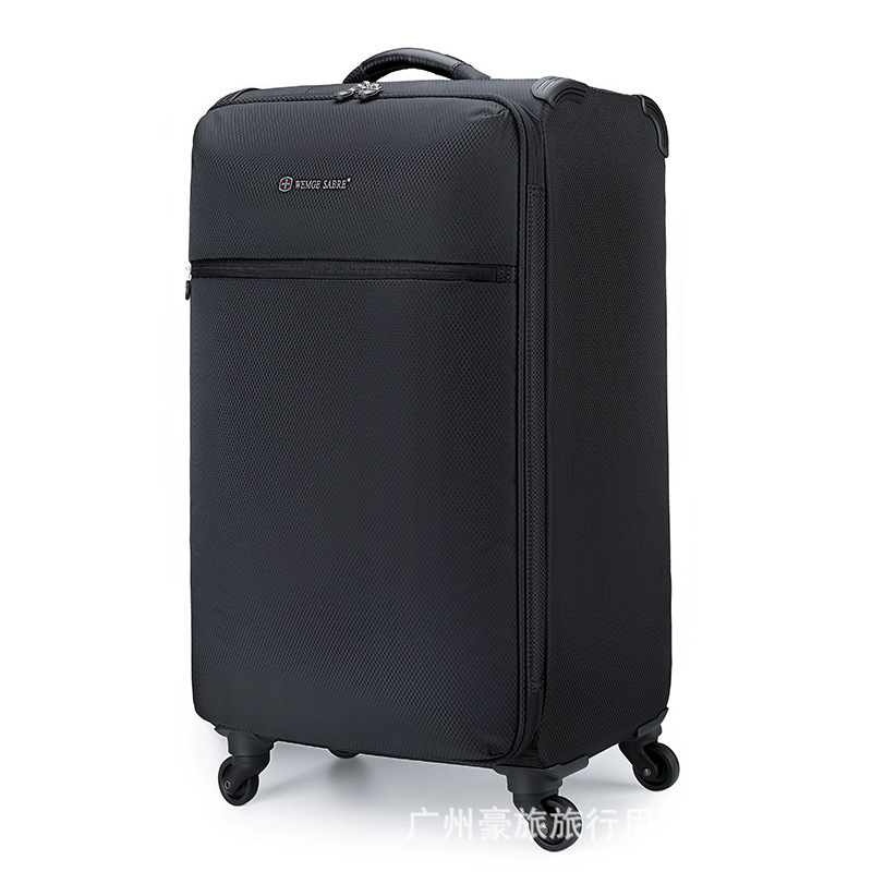 Üliväike kerge reisikohver universalsete ratastega, tõmblukuga avamine, tavaline paroolilukk, Oxford kangas, kaal 2,51 kg