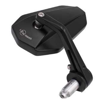 Atgalinis veidrodėlis motociklui ir elektromobiliui, sferinis veidrodėlis iš stiklo, aliuminio lydinio dangtelis, dalis Xc-cx-22