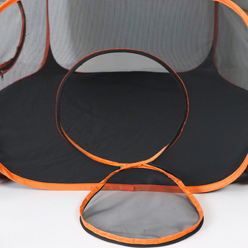 Qiang Sheng Πτυσσόμενο Κλειστό Τούνελ Γάτας και Κρεβάκι — Oxford Υλικό, Κλουβί για Γάτες